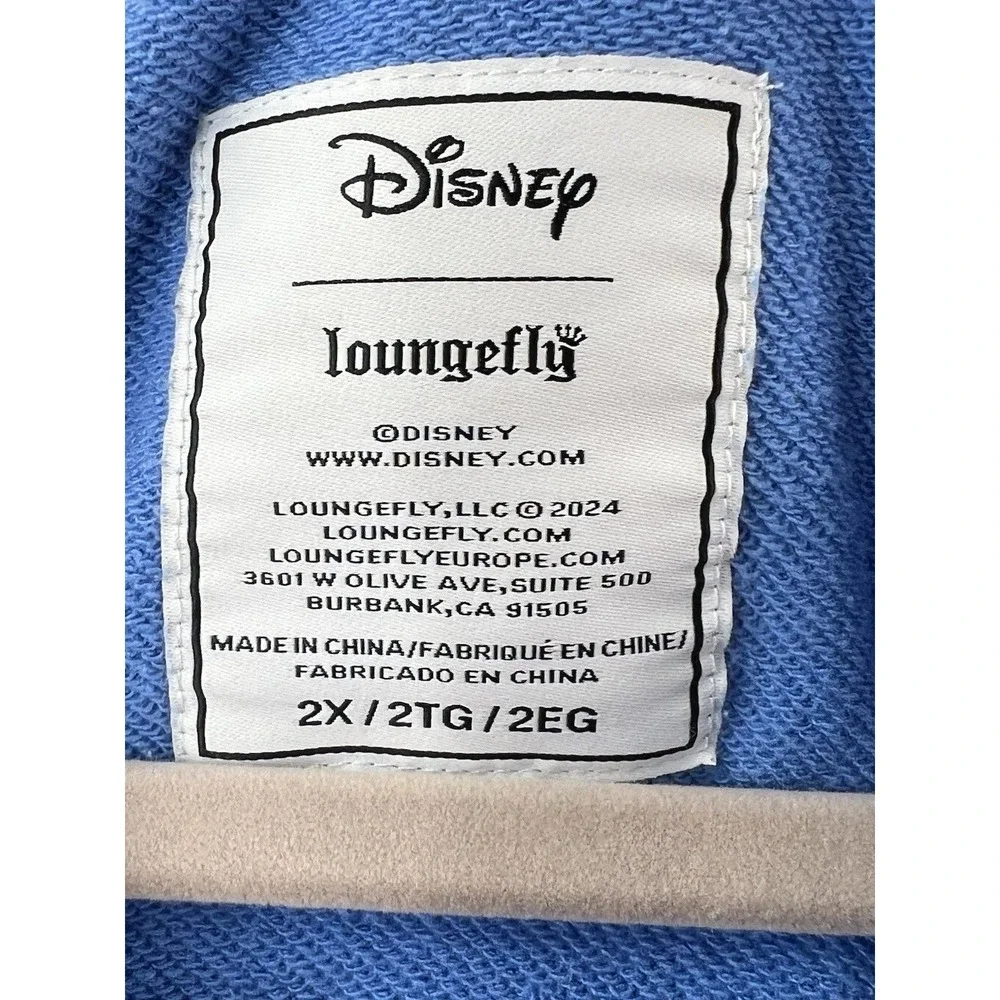 Disney Loungefly Donald Duck Sailor Cosplay Hoodie Unisex 2X Disneybound Retro